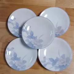 【昭和レトロ】有田焼 萩窯 小皿 5枚