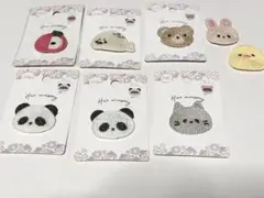 セリア　ヘアコームピン 8個セット