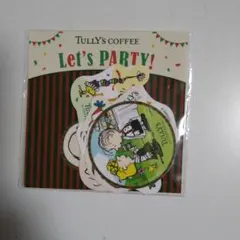 スヌーピー　Tully's coffee Let's PARTY! シールのサムネイル