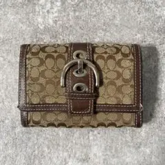 COACH wallet soho legacy y2k brown