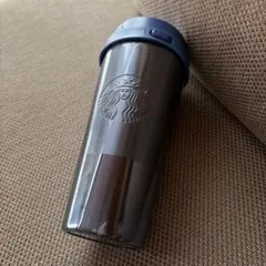スタバ ホリデー　2024 ステンレスTOGOボトル　ブルー タンブラー