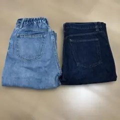 レディースデニム　2枚セット【GU・GW】