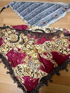 ベリーダンス♡豪華ヒップスカーフ レッスン タッセル