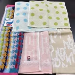 【新品未使用】今治謹製　ハンドタオル5枚セット今治タオル　泉州タオル　161