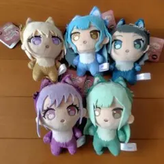 バンドリ Ave Mujica ぷちっしゅ オオカミ 全5種コンプリートセット
