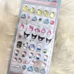 正規品 サンリオ ボンボンドロップシール ミニ　８種　おすそ分け