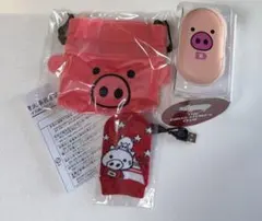 ☆未使用ノベルティ☆ドラッグストアーズ立ちブタ柄充電式カイロ