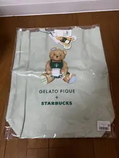 GELATO PIQUE STARBUCKS トートバッグ　ジェラピケ　スタバ
