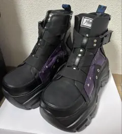 YOSUKE 厚底クロスベルトスニーカーブーツ