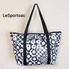 【美品】LeSportsac レスポートサック 軽量トートバッグ 大容量 花柄のサムネイル