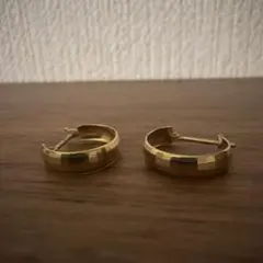 18kフープピアス