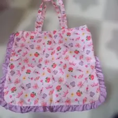 Disney Princess フリル トートバッグ ピンクのサムネイル