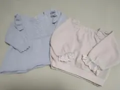 【2枚セット】petit mainニット・tete a teteトレーナー