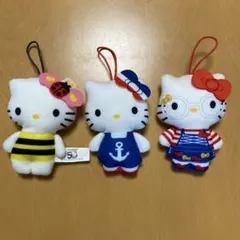 ハッピーセット　ハローキティ ぬいぐるみ 3体セット