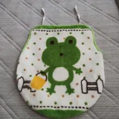 カエルデザイン トイレ蓋カバー