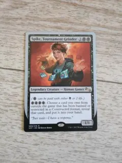 ★Spike, Tournament Grinder 英語1枚