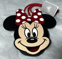 ミッキー&フレンズ フェイスデザイン ミニー ポシェット　ディズニーストア