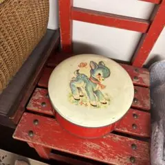 バーバパパ ビンテージ ペール缶 レア 人気柄 レトロ缶 90年代 ソニー
