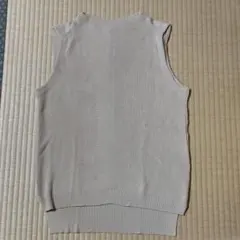 【ROBE】新品‼️綿100％ベスト『ブラウン』のサムネイル