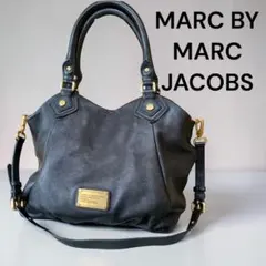 ​MARC BY MARC JACOBS レザー 2way バッグ 黒 A4可のサムネイル