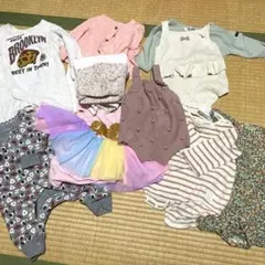 ベビー女の子服（0歳から1歳）10点まとめ売り