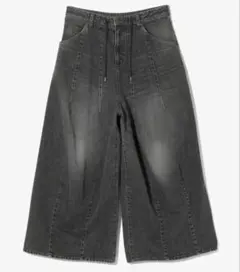 新品NEEDLES H.D. Buggy Pant Jean 黑2 寬管褲