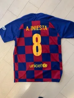 激レア【サッカースターズ　限定生産】イニエスタ　バルセロナ　アウェイ　美品 メルカリ