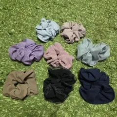 シュシュ 8個セット カラー豊富