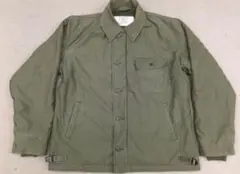 US NAVY A-2デッキジャケット 80s 米軍　ミリタリー　ジャケットのサムネイル