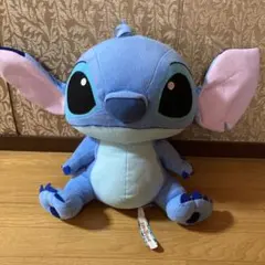 リロ&スティッチ　巨大ぬいぐるみ タグ付き