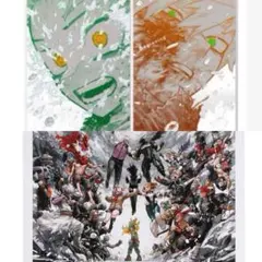 ヒロアカ原画展 ポスター3種セット 新品未開封