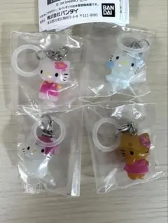 ハローキティ　めじるしアクセサリー　４種
