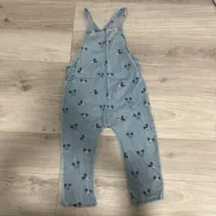 H&M ミッキーマウス オーバーオール