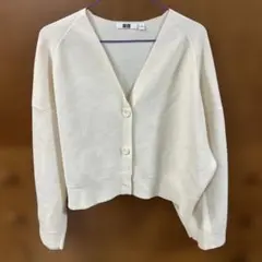 UNIQLO ミラノリブVネックカーディガン（長袖）
