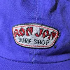 ビンテージ　Ron Jon　ブルー　キャップ　ヴィンテージのサムネイル