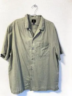 H&M 半袖シャツ　XLサイズ　グリーン