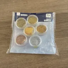 レジン用装飾素材 6個セット ゴールド シルバー