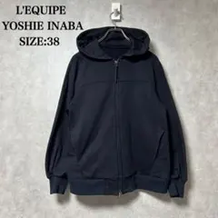 レキップ L'EQUIPE YOSHIE INABA ネイビーパーカー 38 M