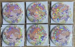 6個セット あんスタ アクスタ Knights 鳴上嵐 缶バッジ アニカフェ