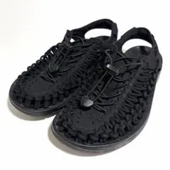 美品☆KEEN UNEEK キーン ユニーク サンダル ブラック 黒 24cm
