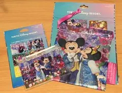 ディズニー イマジニングザマジック 巾着 ジッパーケース ミッキー ミニー