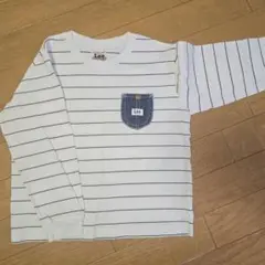 Lee ストライプ ポケット付き 長袖カットソー 120