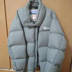 FIRST DOWN グレー ダウンジャケット