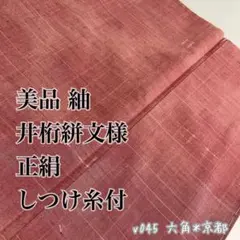 ７５１　ウールのきもの　珍品美品　見事な絣です井桁におしどり柄　シミ欠点なし 2025年最新井桁絣の人気アイテム - メルカリ