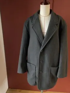 未使用 UNIQLO U ユニクロユー L ダークブラウン テーラードジャケット