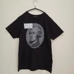 レイジブルー RAGEBLUE アレクサンダー・ハミルトン Tシャツ 黒 S