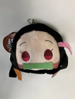 鬼滅の刃 竈門禰豆子 きゃらまる ぬいぐるみ パスケース