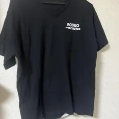 RODEO CROWNS VネックTシャツ 黒