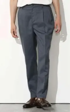 【最終価格】高通気/洗えるタック入り スラックスLサイズ（ブルー系）のサムネイル