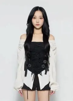 burlesque layered corset theredthread wh - メルカリ